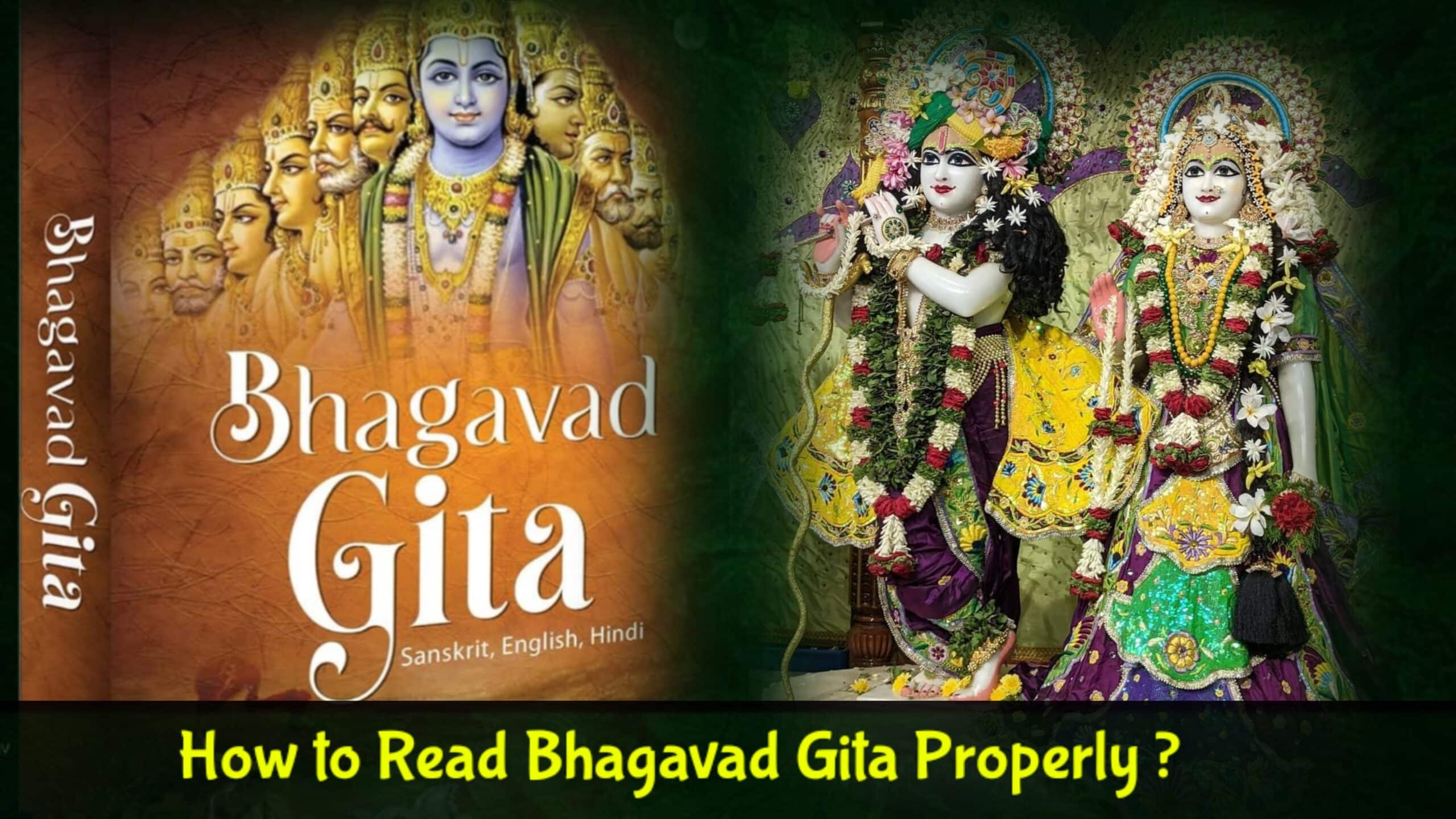 What is the Rule for Reading the Bhagavad Gita?